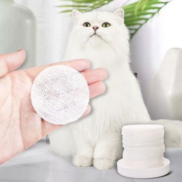 KOJIMA 120pcs Tear Stain Wipes: Ear Mite Cleaning for Cats & Dogs