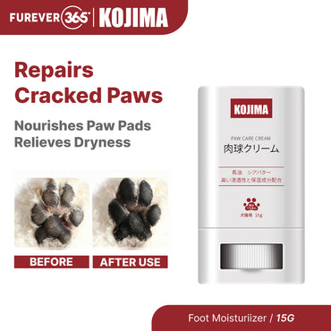 KOJIMA 15g Paw Balm: Natural Oils Moisturizing Cream for Dry Paws