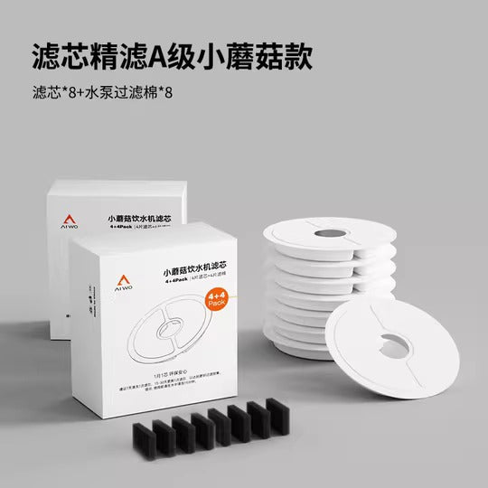 AIWO 1.8L Heated Automatic Pet Water Fountain: Compact Capacity with Heating