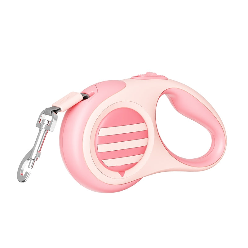 FUREVER365 3m LED Retractable Leash: 150kg Pull Resistance for Small Cats & Puppies