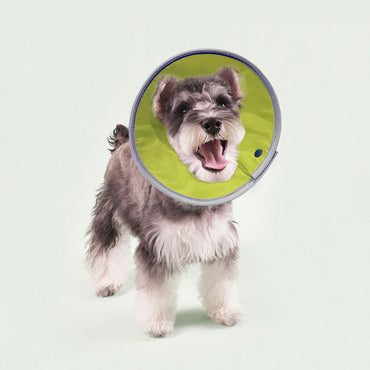 DONE Reflective Elizabeth Collar Cat Dog Anti Lick Biting Recovery Pet Cone Soft Neck Collar Pelindung Leher AL10073