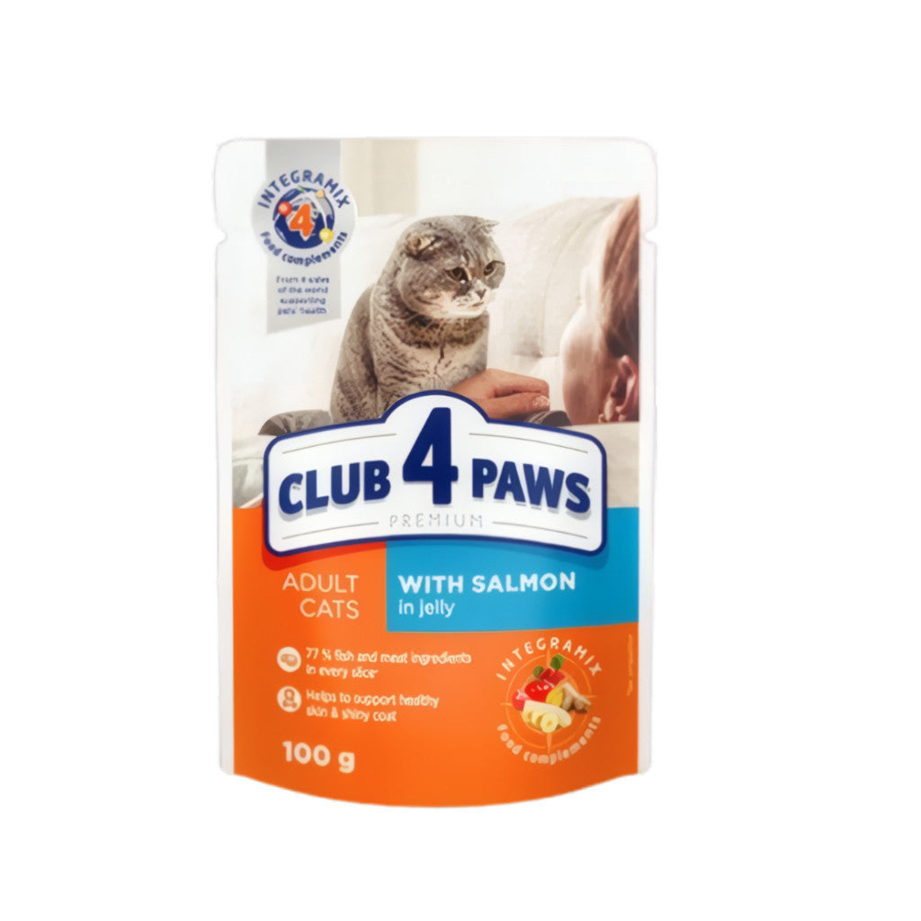 Club 4 Paws Wet Cat Food Pouch 80g / 85g / 100g