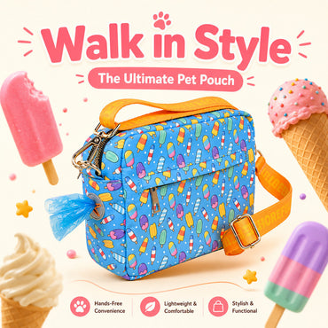 FUREVER365 Cute Pet Training Bag Dog Treat Pouch Outdoor Portable Snack Storage Bag Beg Kucing
