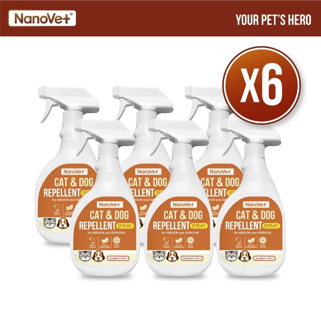 Nanovet® Cat and Dog Repellent Spray (500ml)