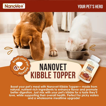 Nanovet® Kibble Topper Appetite Booster For Cat And Dog (70g)