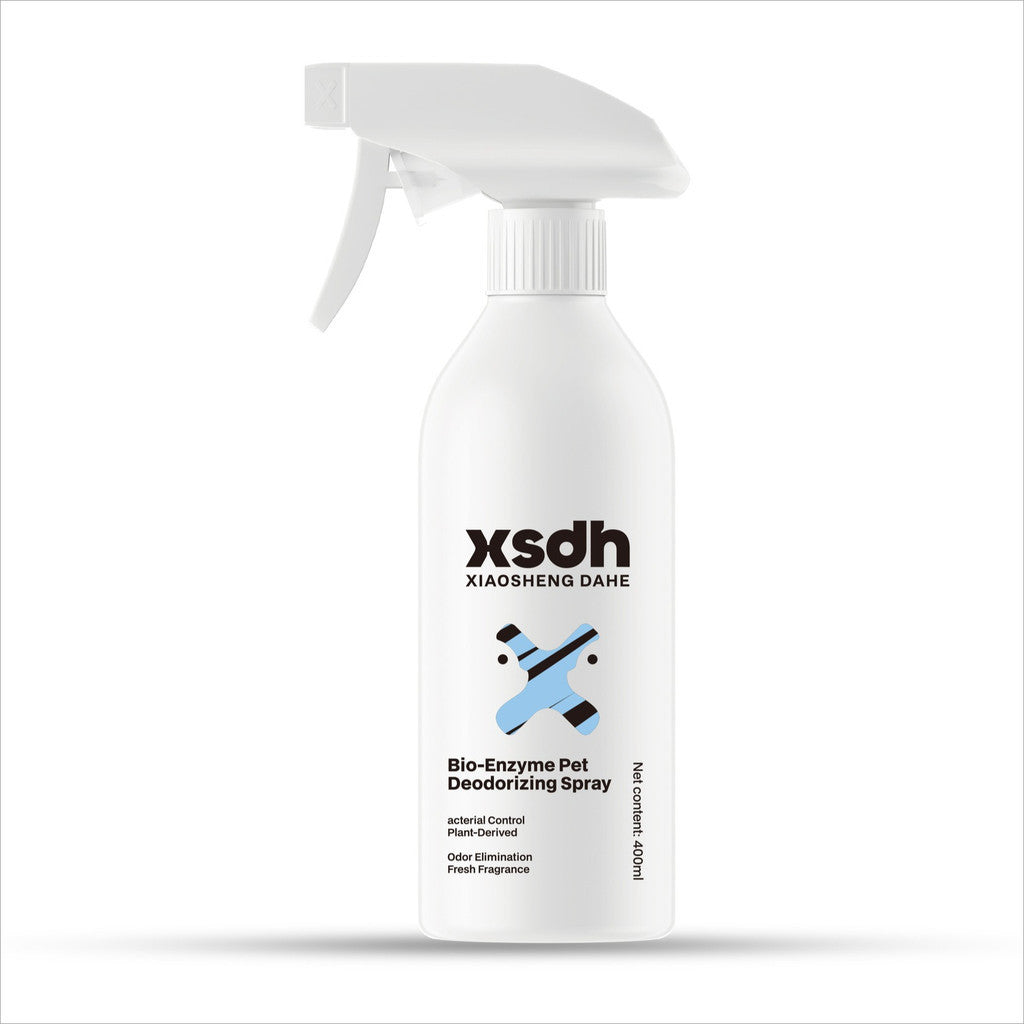 XSDH Bio-Enzyme Pet Odour Remover Spray Cat Dog Urine Smell Deodorizer 400ml Penghilang Bau