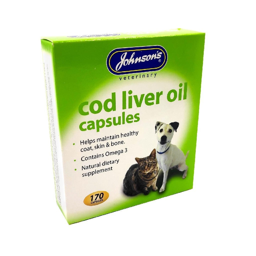 Johnson's Cod Liver Oil Capsules