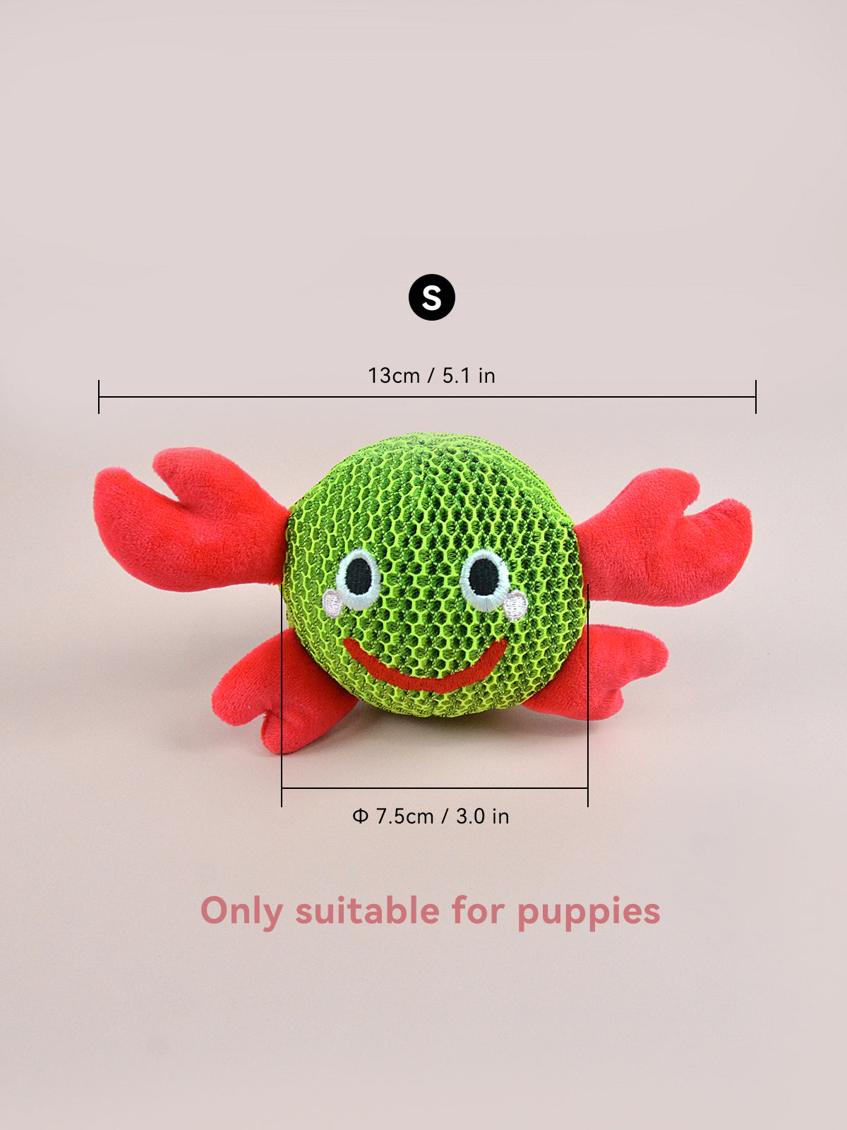 DT-2507 TPR poke Ball high-quality pet dog toys