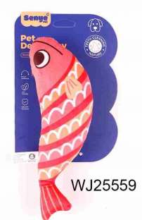 WJ25549 Fish Cat toys鱼造型猫玩具