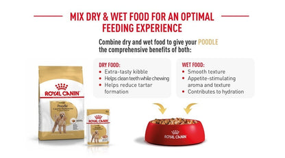 Royal Canin Poodle Adult (3kg) Dry Dog Food Makanan Anjing - Breed Health Nutrition