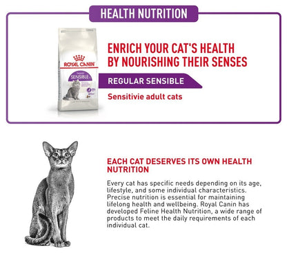 Royal Canin Sensible 33 Adult (400g) Dry Cat Food Makanan Kucing - Feline Health Nutrition