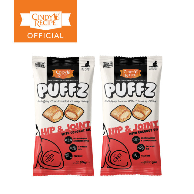 Cindy's Recipe Puffz Cat Treats Assorted (60g)