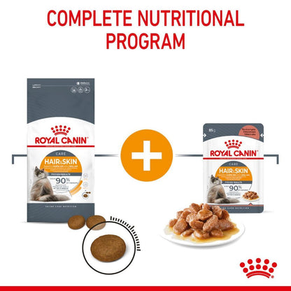 Royal Canin Hair & Skin Care Adult (2kg) Dry Cat Food Makanan Kucing - Feline Care Nutrition