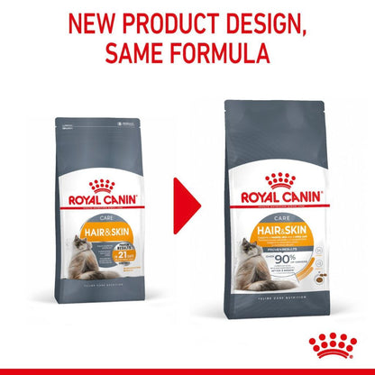 Royal Canin Hair & Skin Care Adult (2kg) Dry Cat Food Makanan Kucing - Feline Care Nutrition