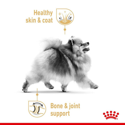 Royal Canin Pomeranian Adult (1.5kg) Dry Dog Food Makanan Anjing - Breed Health Nutrition