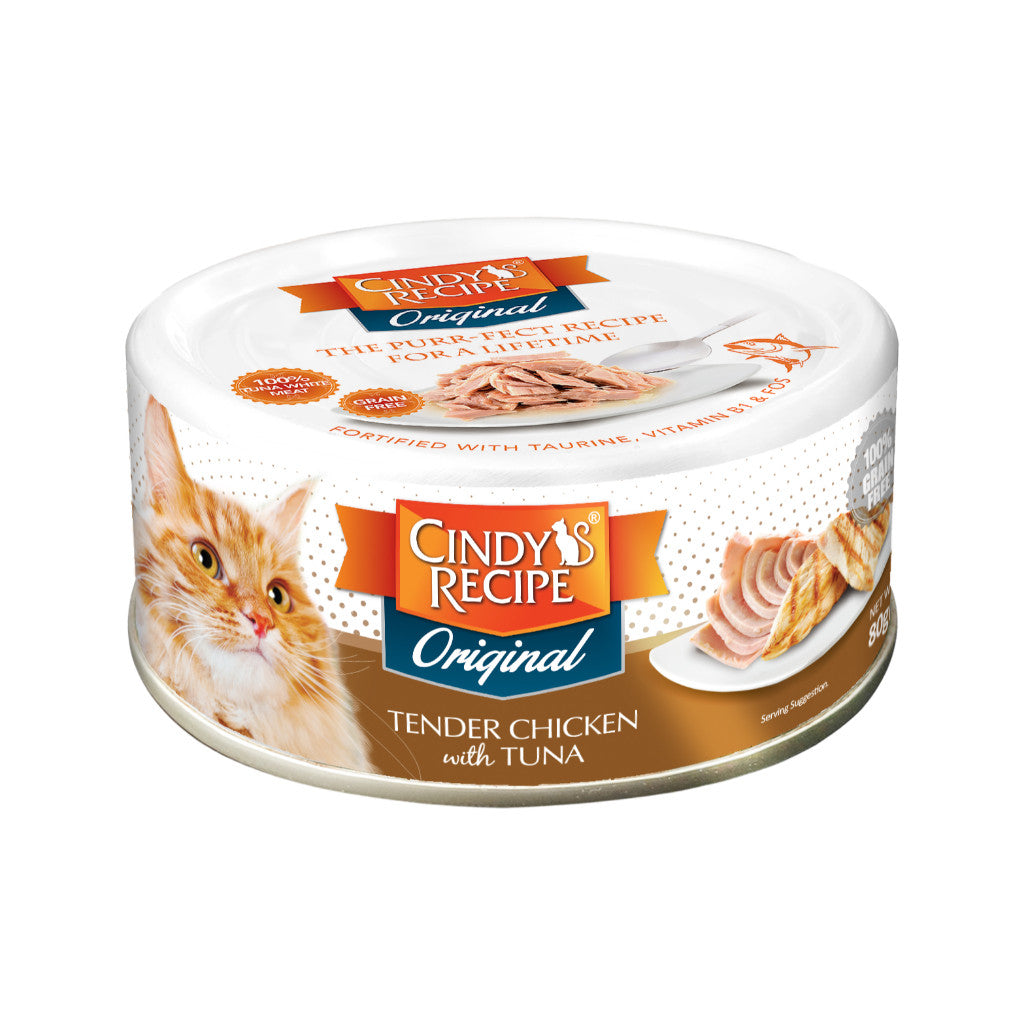 CINDY'S RECIPE Cat Original Series Soft Jelly/in Broth/Kitten (70g/80g)