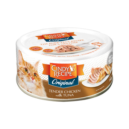 CINDY'S RECIPE Cat Original Series Soft Jelly/in Broth/Kitten (70g/80g)
