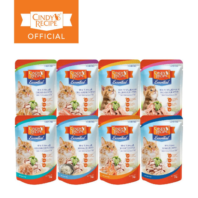 CINDY’S RECIPE Essential with Gravy - Assorted (70g)