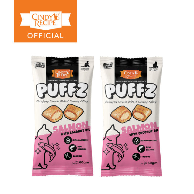 Cindy's Recipe Puffz Cat Treats Assorted (60g)