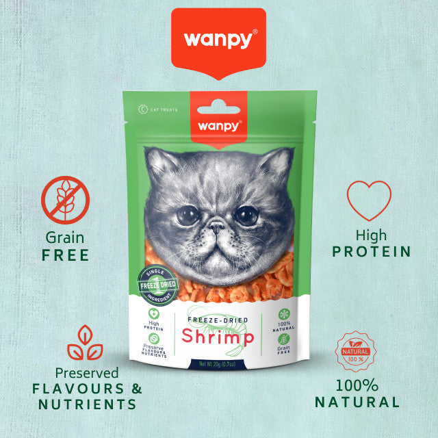 Wanpy Freeze Dried Treats for Cats (20g)