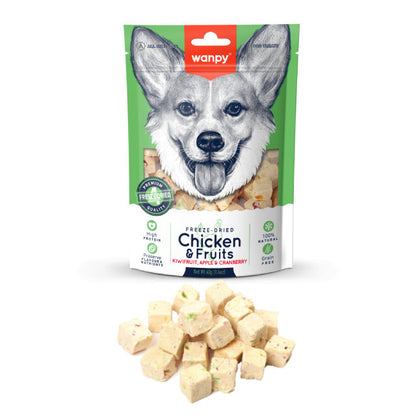 WANPY Freeze Dried Treats For Dog Assorted (40g)