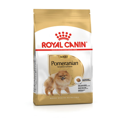 Royal Canin Pomeranian Adult (1.5kg) Dry Dog Food Makanan Anjing - Breed Health Nutrition
