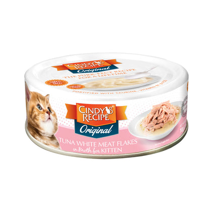 CINDY'S RECIPE Cat Original Series Soft Jelly/in Broth/Kitten (70g/80g)