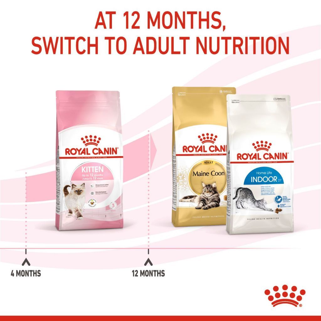 Royal Canin Kitten (2kg) Dry Cat Food Makanan Anak Kucing - Feline Health Nutrition