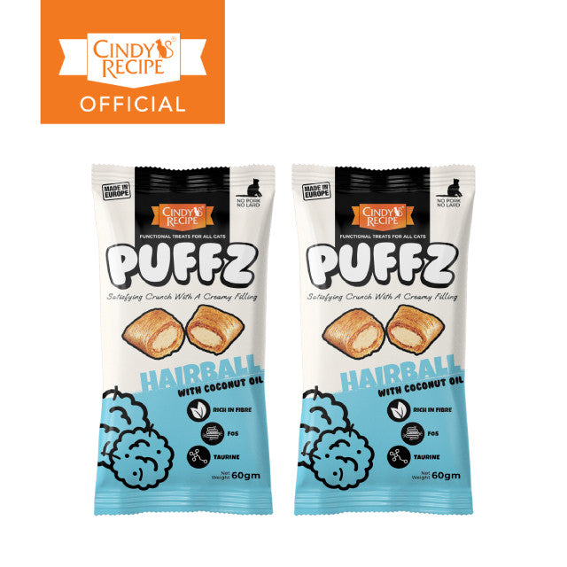 Cindy's Recipe Puffz Cat Treats Assorted (60g)