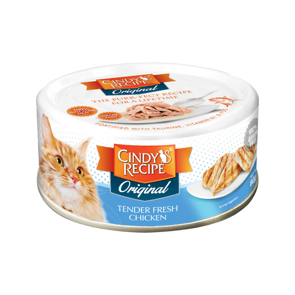 CINDY'S RECIPE Cat Original Series Soft Jelly/in Broth/Kitten (70g/80g)