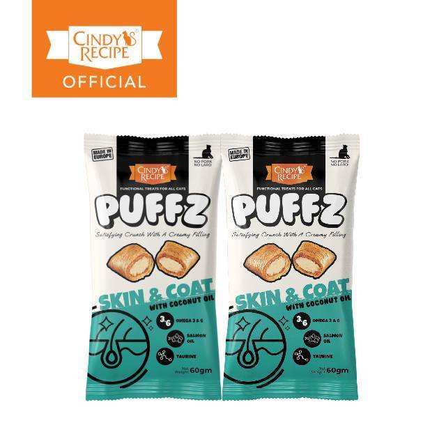Cindy's Recipe Puffz Cat Treats Assorted (60g)
