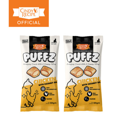 Cindy's Recipe Puffz Cat Treats Assorted (60g)
