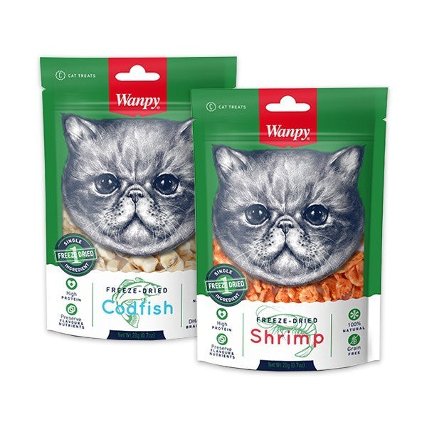 Wanpy Freeze Dried Treats for Cats (20g)