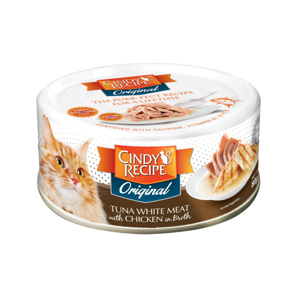CINDY'S RECIPE Cat Original Series Soft Jelly/in Broth/Kitten (70g/80g)