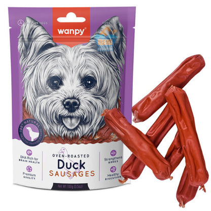 Wanpy Duck Jerky Dog Treats 100g