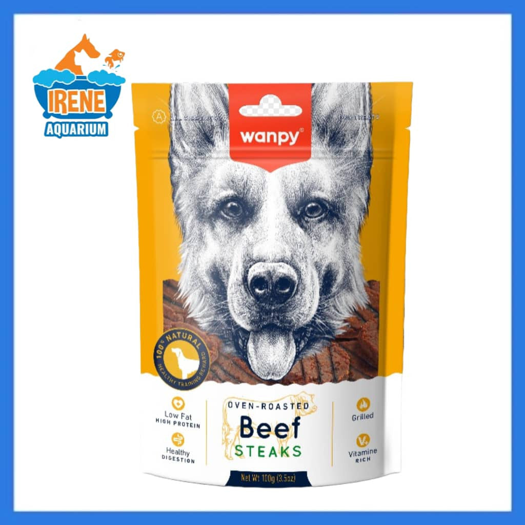 Wanpy Venison/Beef Treat for Dog 100g