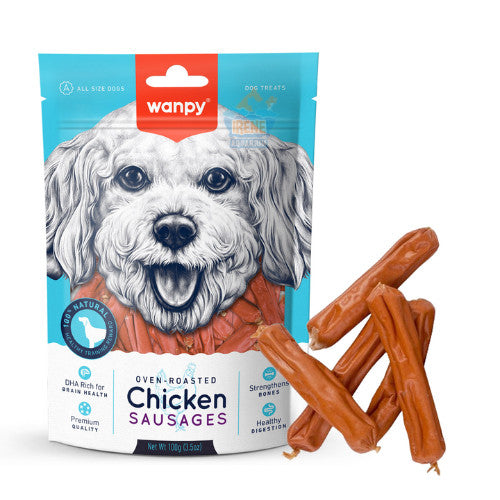 Wanpy Chicken Dog Treats 100g