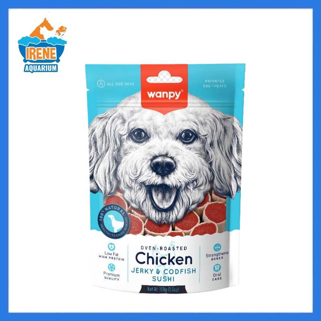 Wanpy Chicken Dog Treats 100g