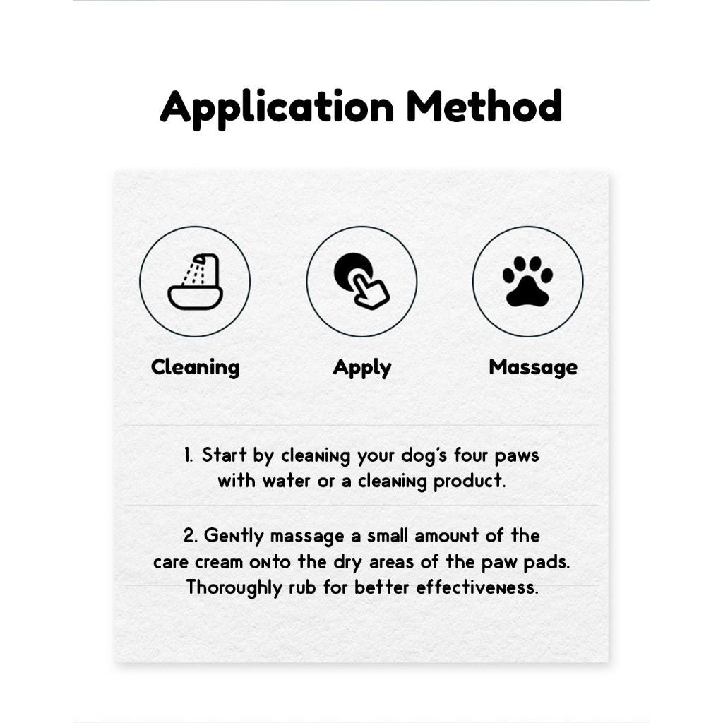 KOJIMA 2-Piece Paw Set: 150ml Foam + 15g Cream for Complete Care