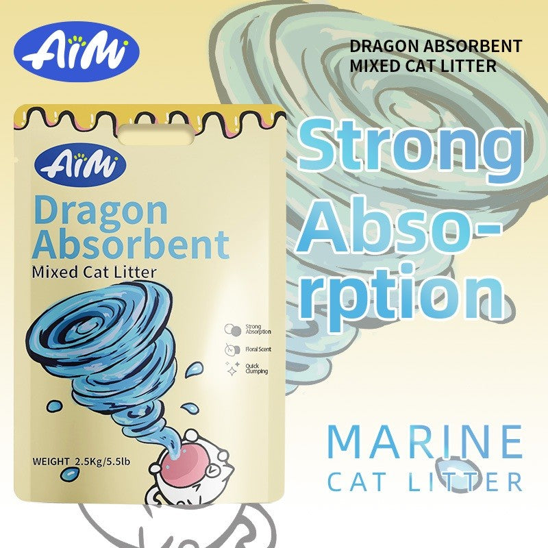 FUREVER365 | AIMI Premium Super Clumping Cat Litter Tofu Cat Litter Sand | SINGLE PACK Pasir Kucing