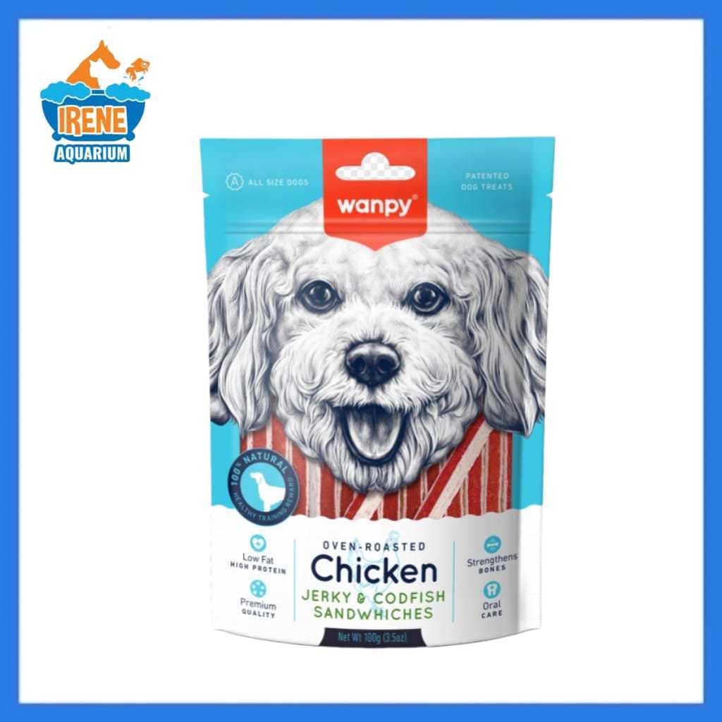 Wanpy Chicken Dog Treats 100g