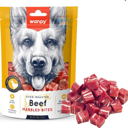 Wanpy Venison/Beef Treat for Dog 100g