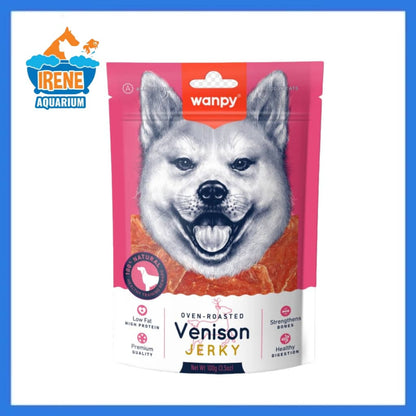 Wanpy Venison/Beef Treat for Dog 100g