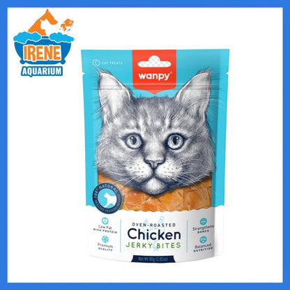 Wanpy Chicken Jerky Cat Treats 80g