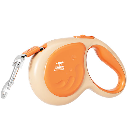 AIWO Outdoor Retractable Pet Leash: 150kg Pull Limit LED Light Walking Rope