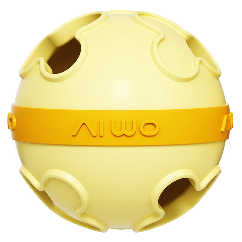 AIWO Interactive Dental Treat Ball: Teeth Cleaning & Feeding Toy for Dogs