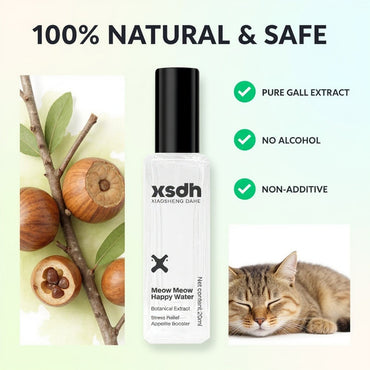 XSDH Catnip Calming Spray: Stress Relief & Anti-Heat Behavior Inducer for Cats