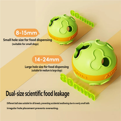 AIWO Interactive Dental Treat Ball: Teeth Cleaning & Feeding Toy for Dogs
