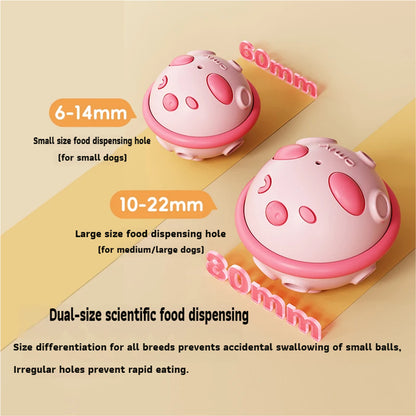 AIWO TPR Squeaky Feeding Ball: Interactive Slow Feeder & Dental Toy