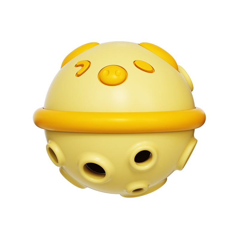 AIWO TPR Squeaky Feeding Ball: Interactive Slow Feeder & Dental Toy